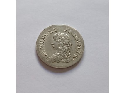 2 Mark 1672 Karol XI.