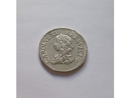 2 Mark 1672 Karol XI.