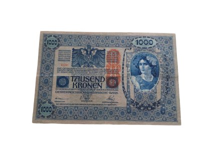 1000 Kronen 1902 pretlač DO