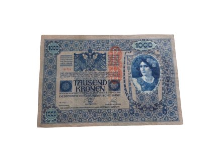 1000 Kronen 1902 pretlač DO