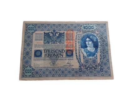 1000 Kronen 1902 pretlač DO