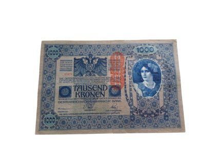 1000 Kronen 1902 pretlač DO