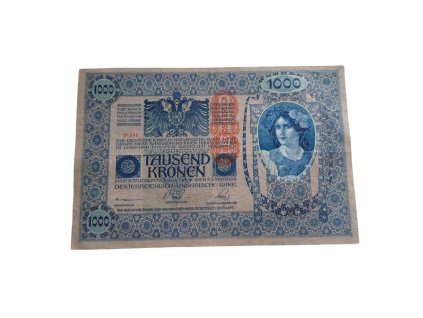 1000 Kronen 1902 pretlač DO