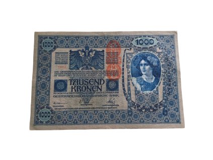1000 Kronen 1902 pretlač DO