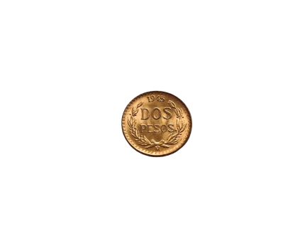 2 pesos 1945
