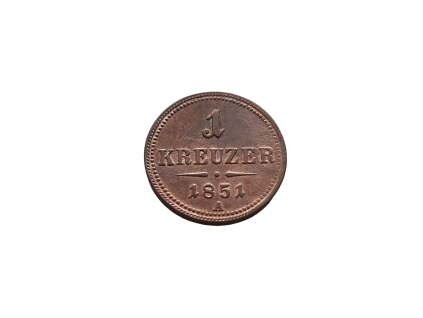 1 grajciar 1851 A
