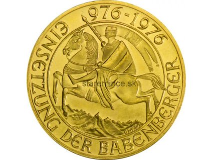 1000 schilling Babenberger 1976