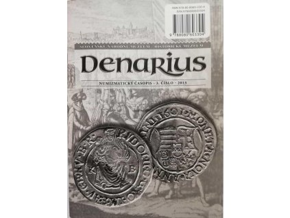 Denarius Numizmatický časopis  3. číslo