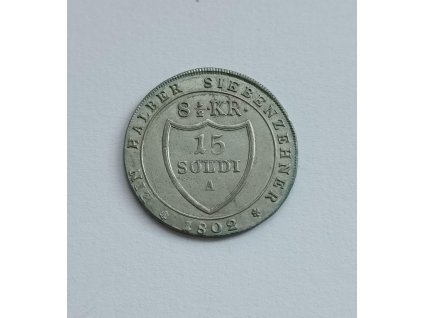 15 Soldi 1802 A  František II.