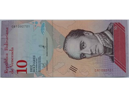 10 Bolivares 2018 Venezuela