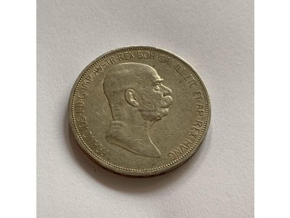 5 koruna  1908 BZ František Jozef I.