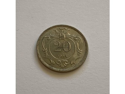 20 heller 1914 BZ František Jozef I.