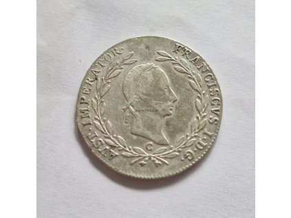 20 grajciar 1830 C František II.
