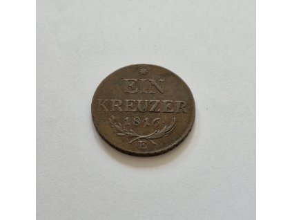1 grajciar 1816 E František II.