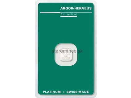 Platinum 1g Argor-Heraeus