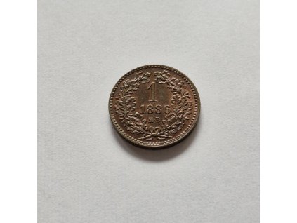 1 grajciar 1886 KB František Jozef I.