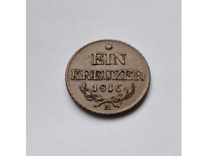 1 grajciar 1816 A František II.