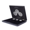 volterra uno presentation case for 10 silver coins atudor beasts in capsules