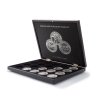 volterra uno presentation case for 20 silver coins asomalia elephant in capsules