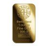1 oz Au Minted Classic 999.9 Bar Front
