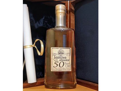 50-ti letá JEZEVCOVA slivovice 500 ml