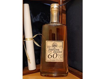 60-ti letá JEZEVCOVA slivovice 500 ml