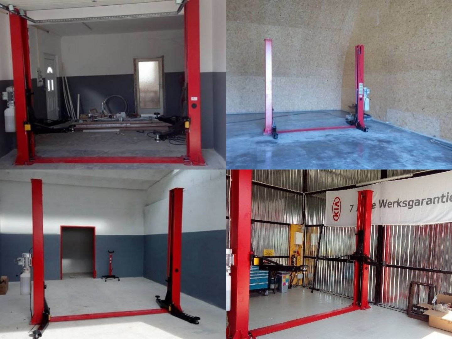 Údržba - dvojstĺpový zdvihák