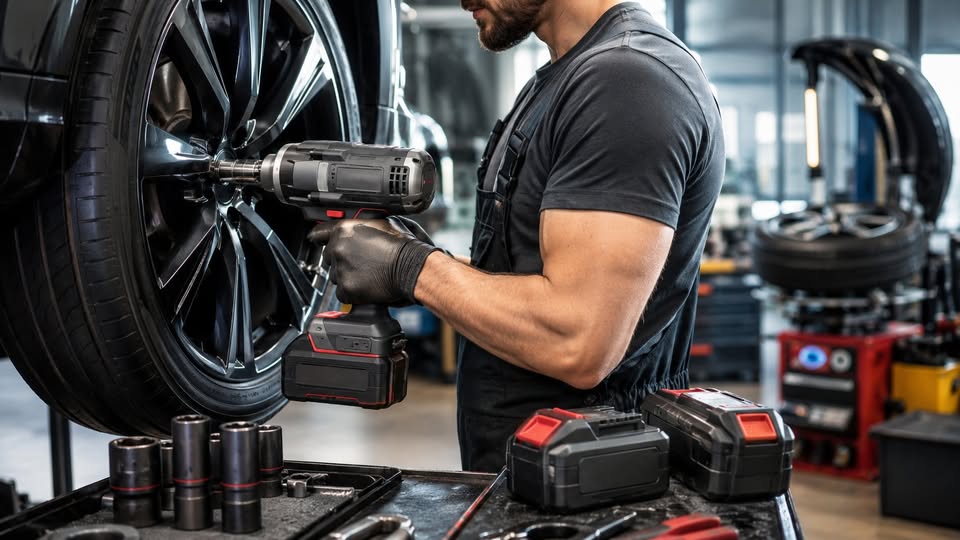 Ako vybrať aku rázový uťahovák do autoservisu, pneuservisu alebo garáže