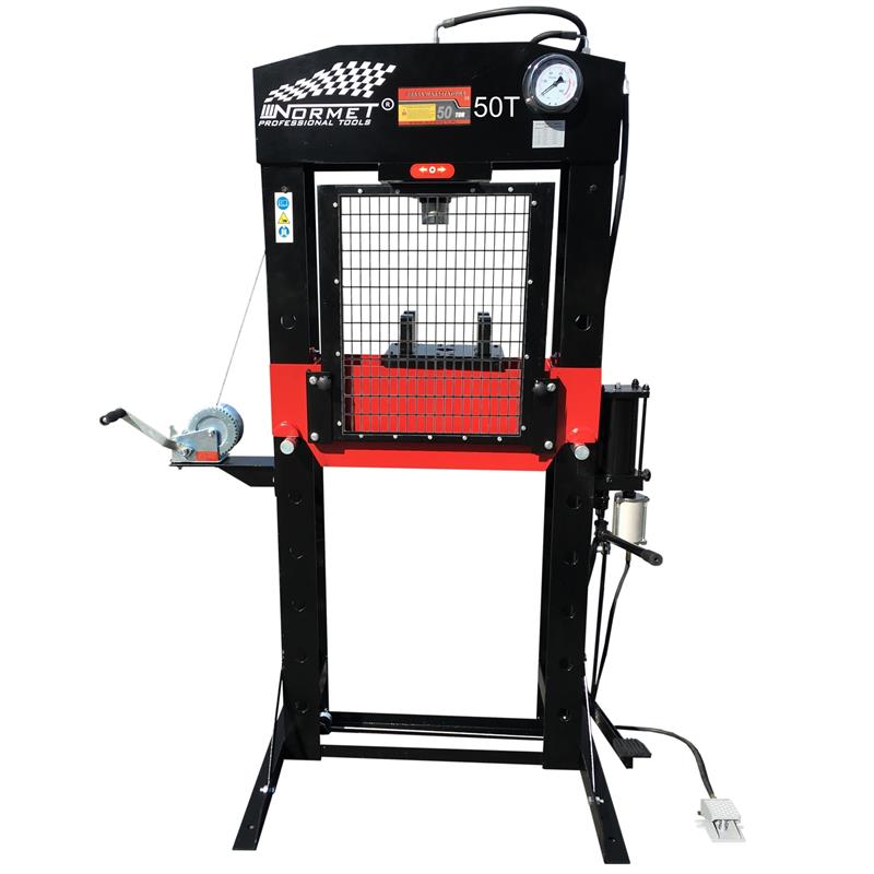 Hydraulický dielenský lis 30 t alebo 50 t? Ako si vybrať správny lis do dielne