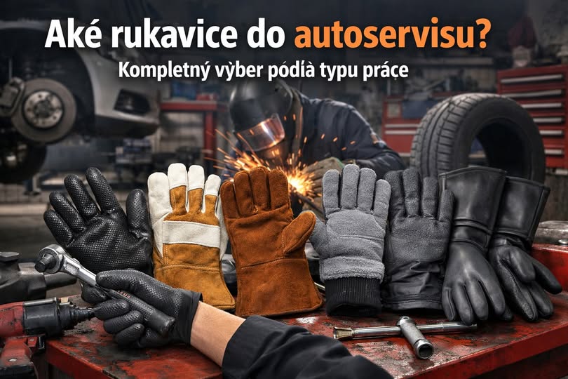 Aké rukavice do autoservisu? Kompletný výber podľa typu práce
