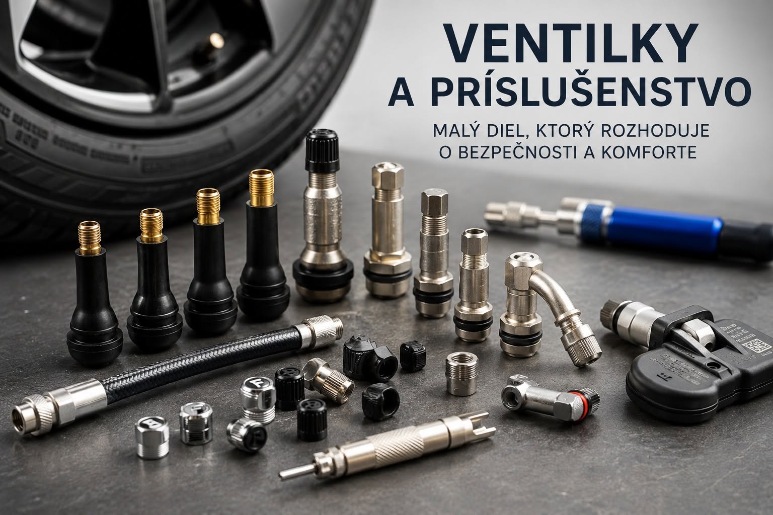 Ventilky a príslušenstvo: prečo sú dôležité pri každom prezúvaní pneumatík?