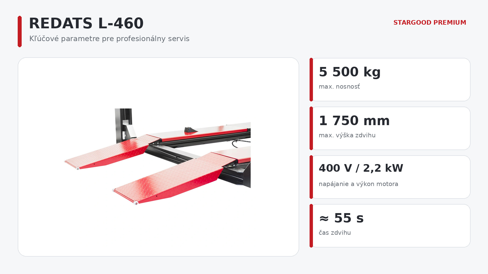redats-l-460-klucove-parametre