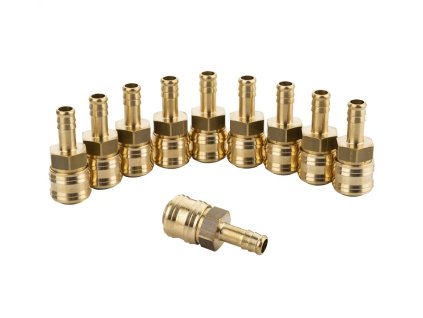 rychlospojka na vzduch pripojenie na hadicu 10mm typ 26 Rectus 10 sztuk 3776 5