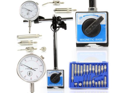 odchylkometer s adaptermi