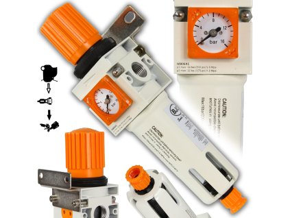 regulator tlaku s odkalovacom 1 4 15bar bjc