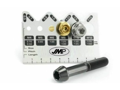 pravitko na meranie zavitu a stupania