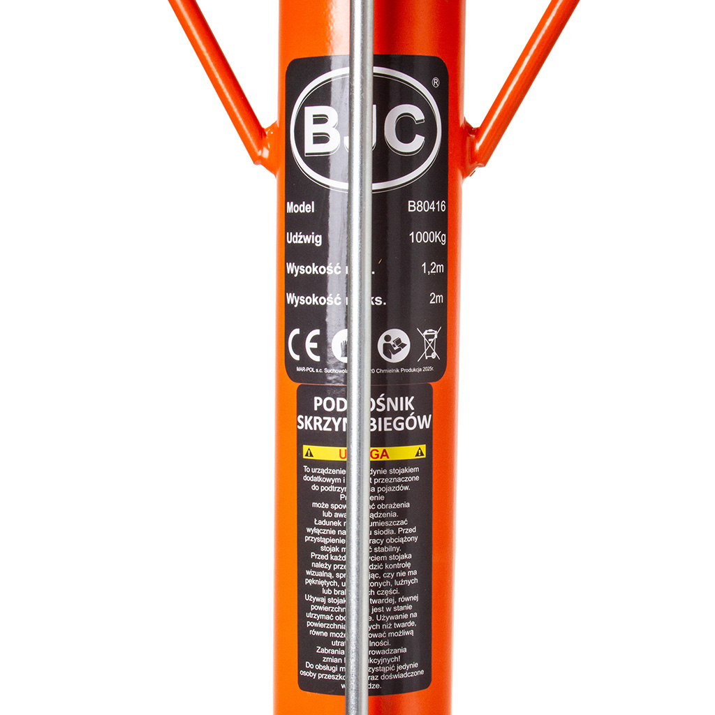 Hydraulický zdvihák prevodoviek BJC 1000 kg B80416