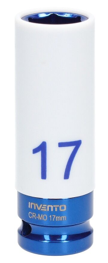 Rázová hlavica pre ALU disky INVENTO 1/2" – 17 mm (s ochranným plášťom)