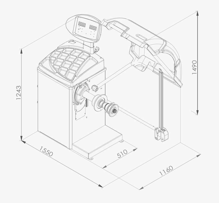 Ferdus Vyvažovačka CB68 Automat 3D