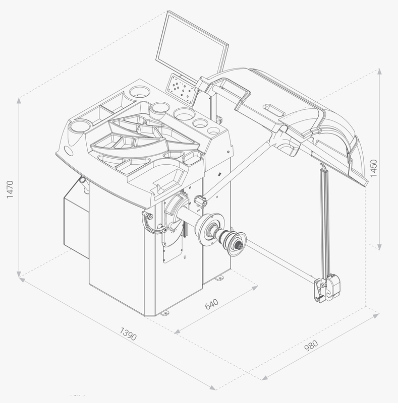 Ferdus Vyvažovačka CB76 Automat 3D