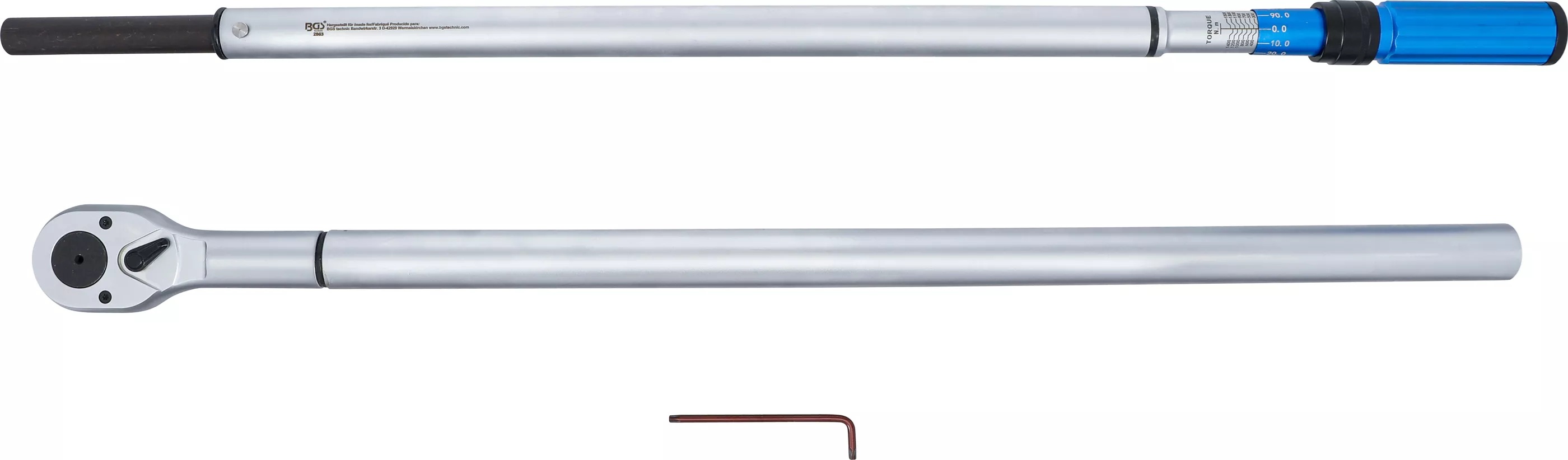BGS Technics BGS 2863 – momentový kľúč 1" 300–1500 Nm