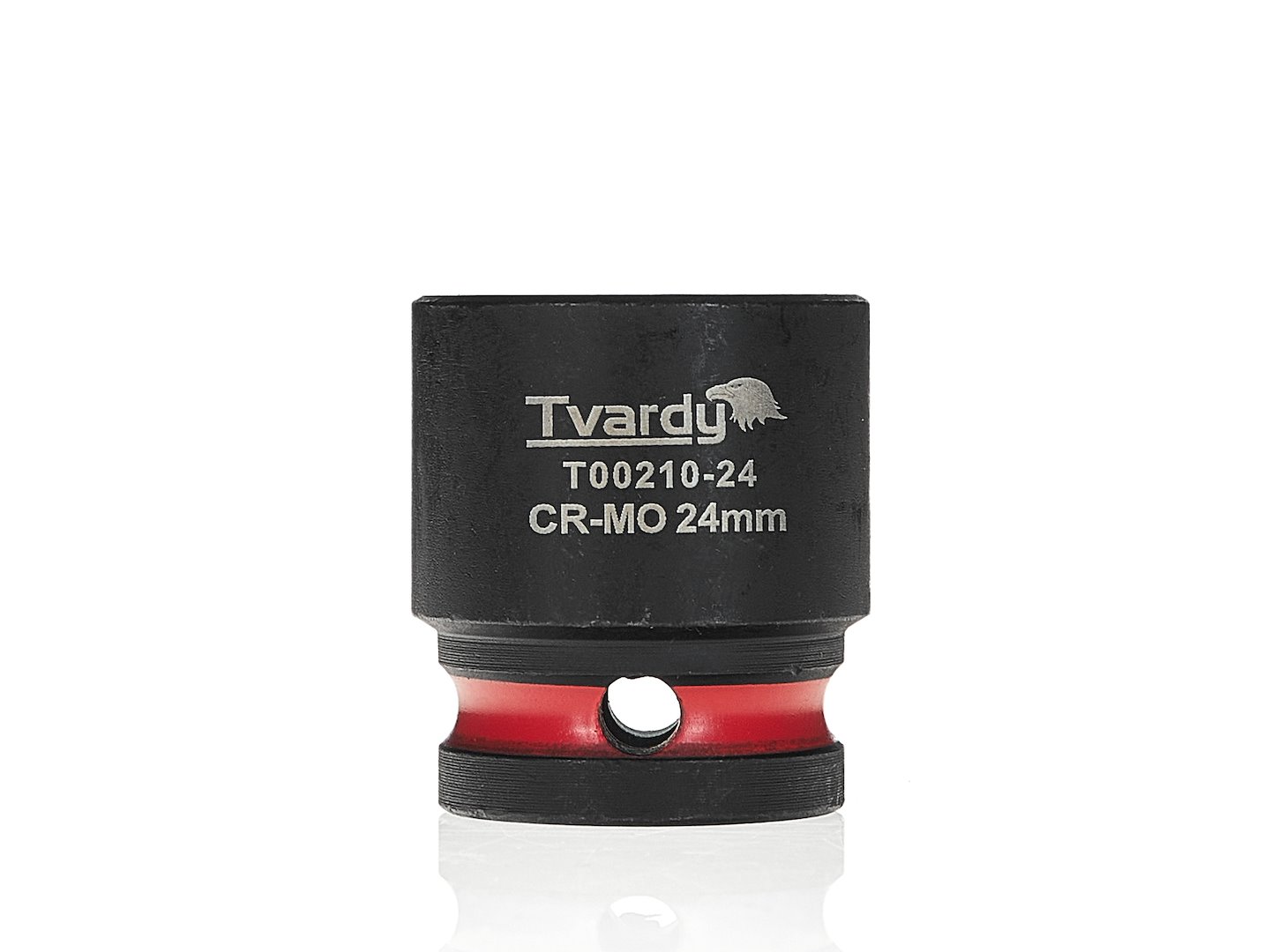 Tvardy Rázová hlavica 1/2" – 24 mm, krátka, CR-MO