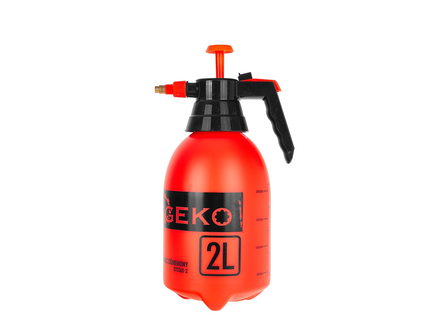 Geko Tlakový ručný postrekovač 2 l – oranžový