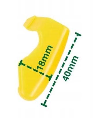 ATH-Heinl M-STOP-0025 – plastový prvok ochrany montážnej pätky Typ P