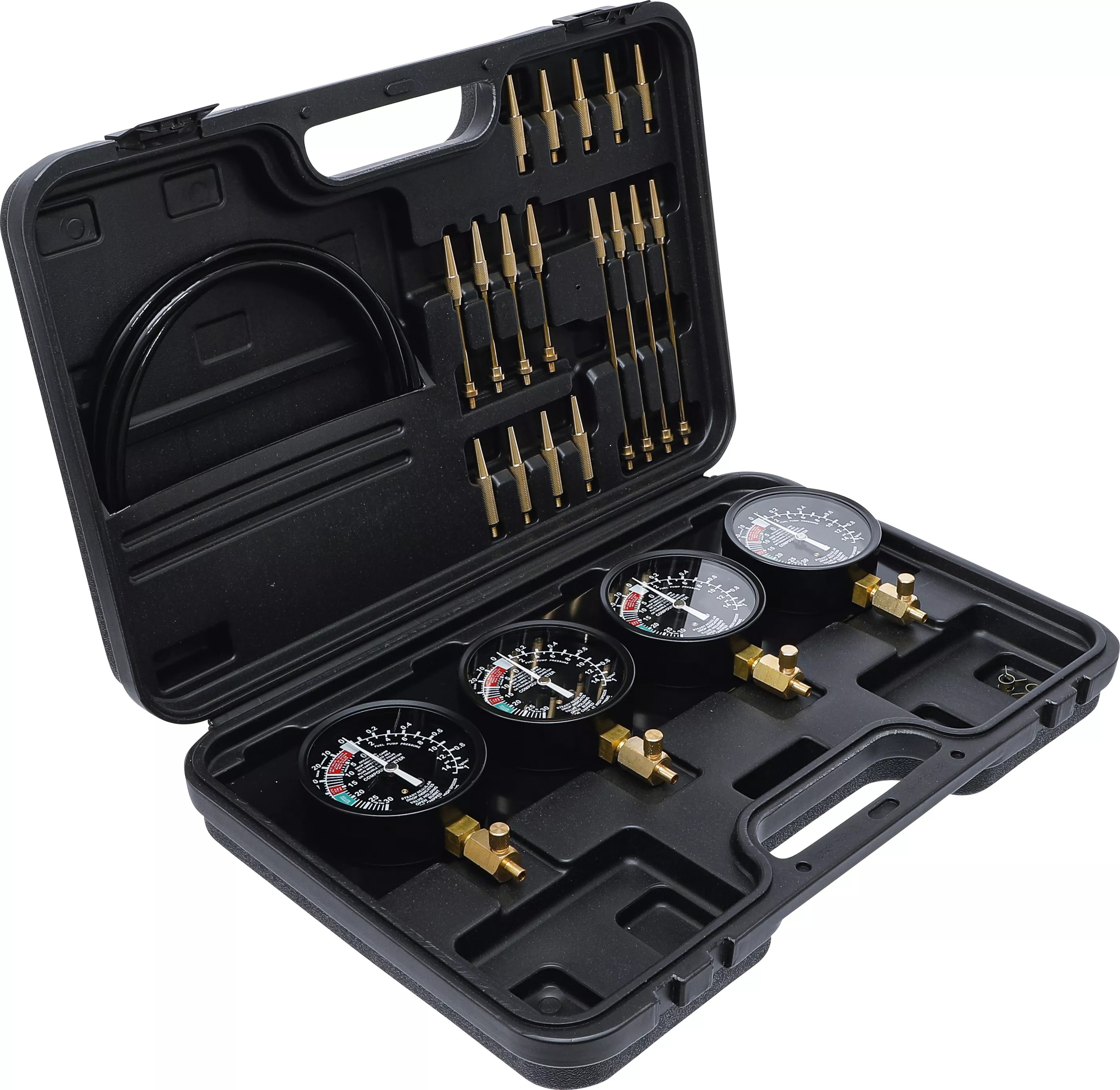 BGS Technics Synchronizačný tester karburátorov 4-manometre – 26 ks