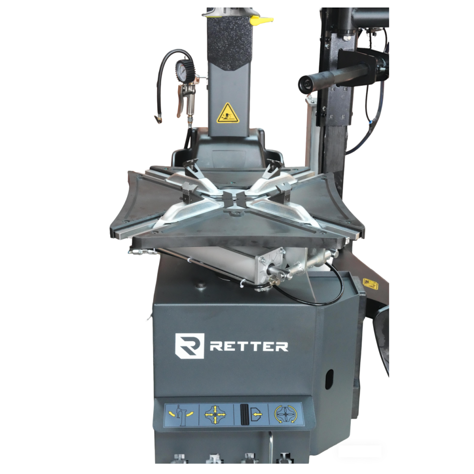 RETTER RC818A – priestorovo úsporná prezúvačka pneumatík do 26"