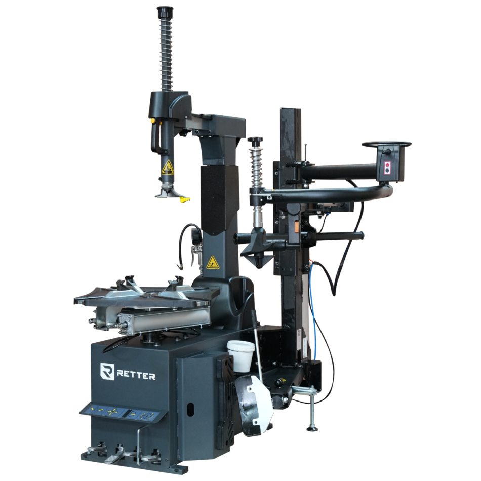 RETTER RC818A – priestorovo úsporná prezúvačka pneumatík do 26"