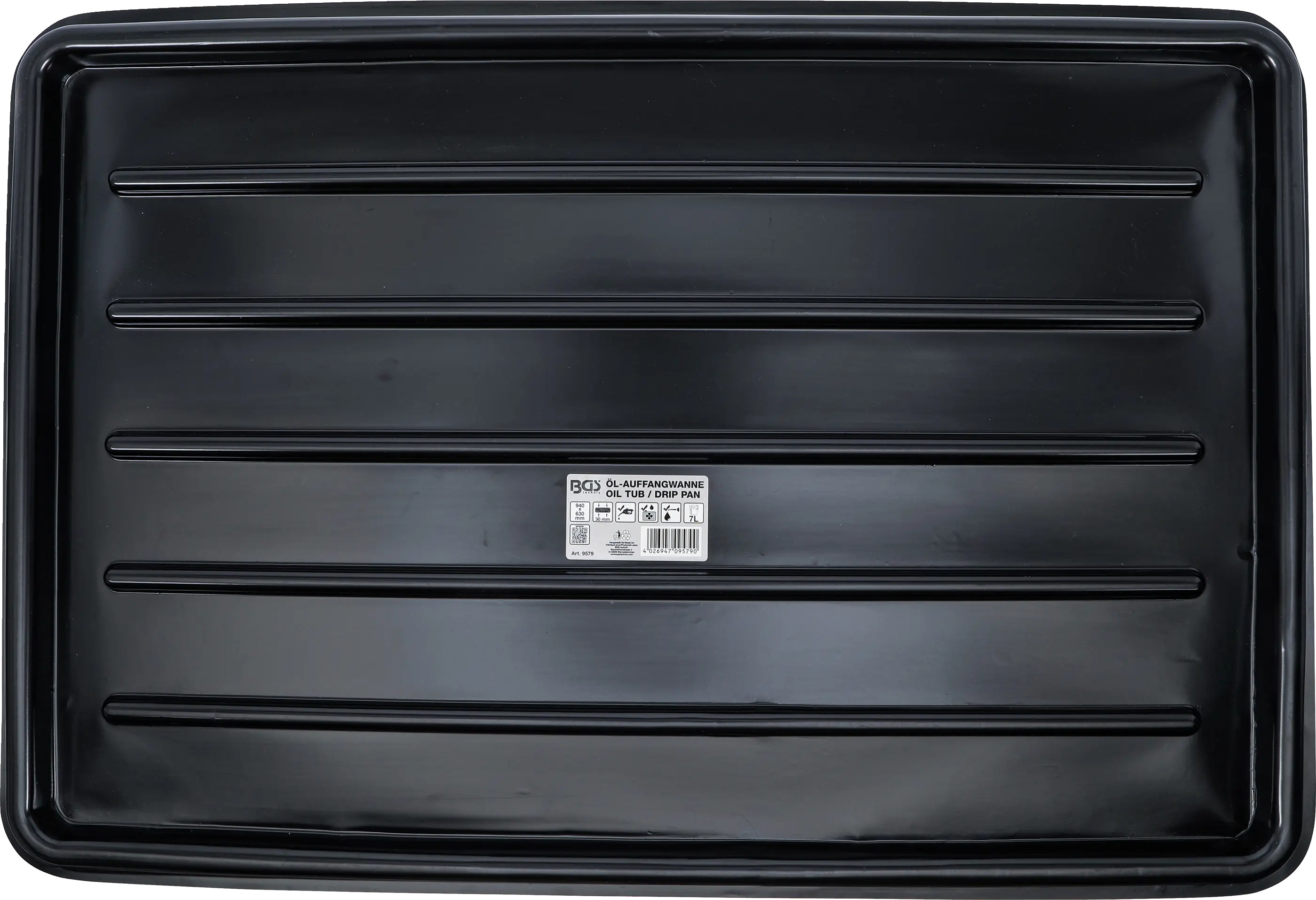 BGS Technics BGS extra plochá olejová zberná vaňa 7 l (30 mm)
