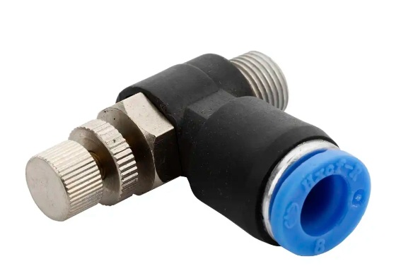 Zásuvná spojka so škrtiacim ventilom 8 mm / 1/8" pre REDATS M-220 a M-221