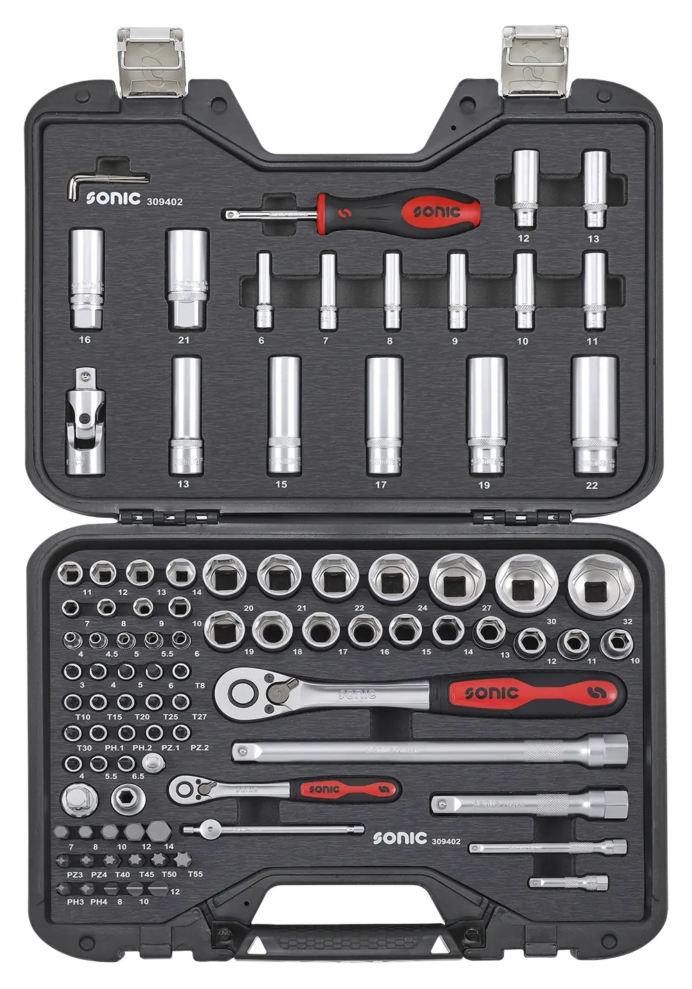 SONIC BMCS – gola sada 94 ks 1/4" a 1/2"